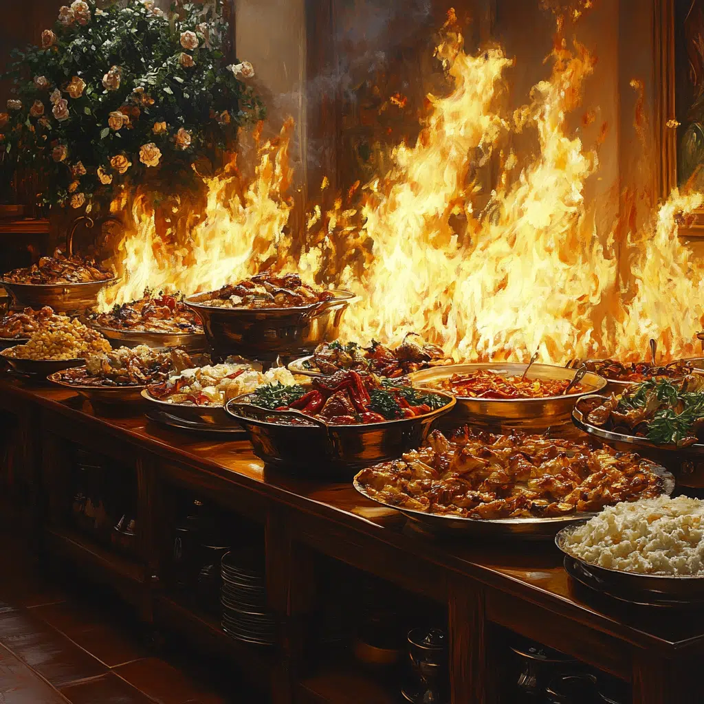 flaming buffet