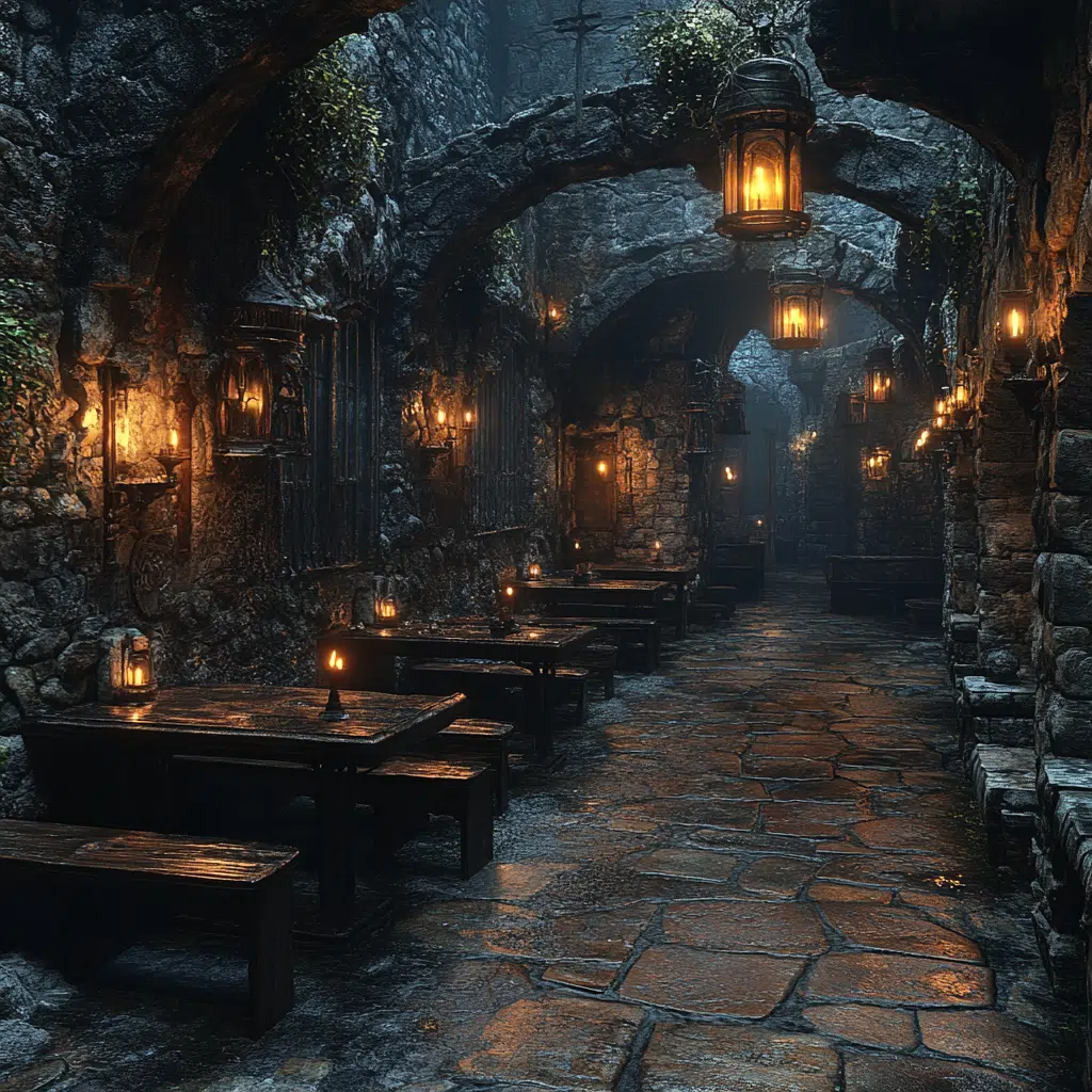 haunted castle cafe