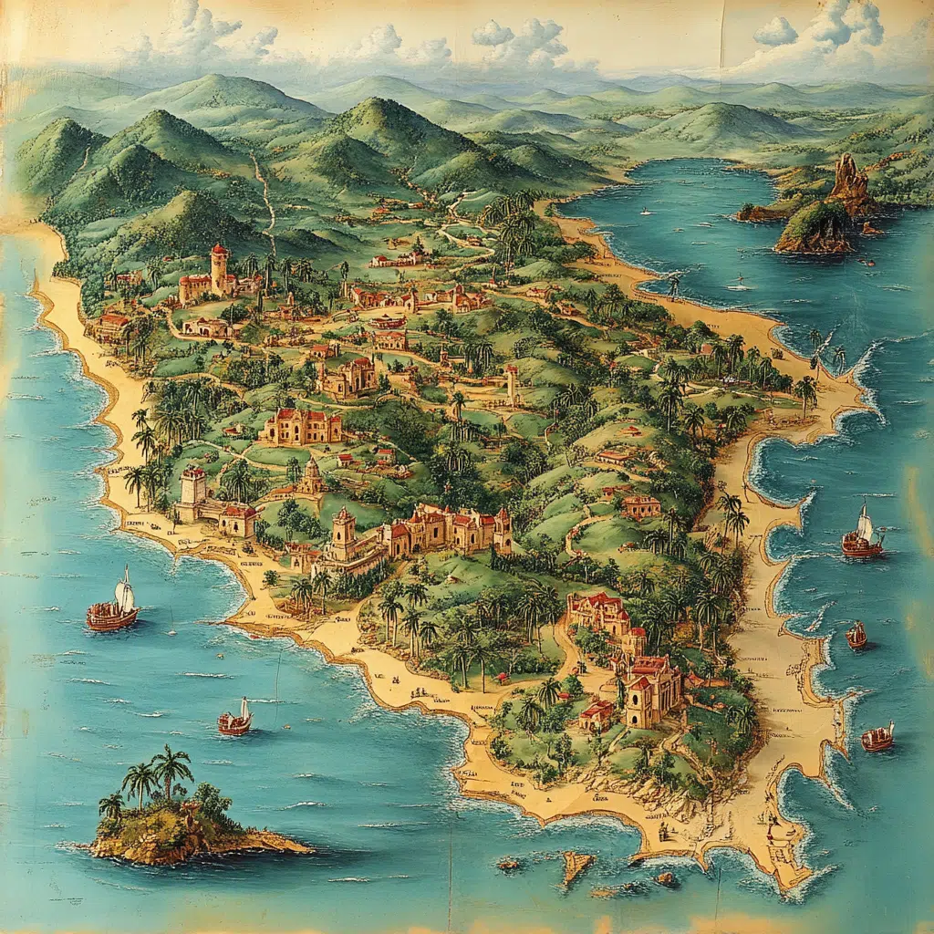 map of jamaica