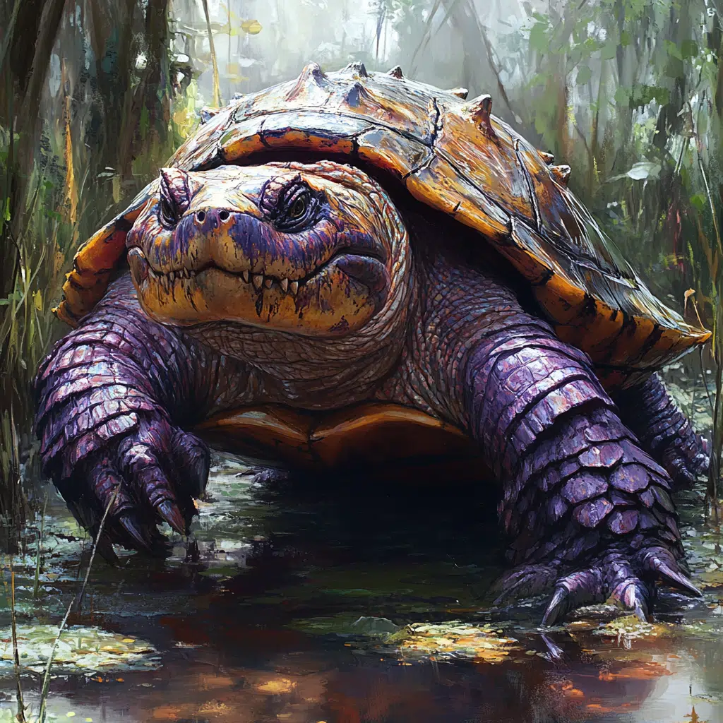 thanos alligator snapping turtle