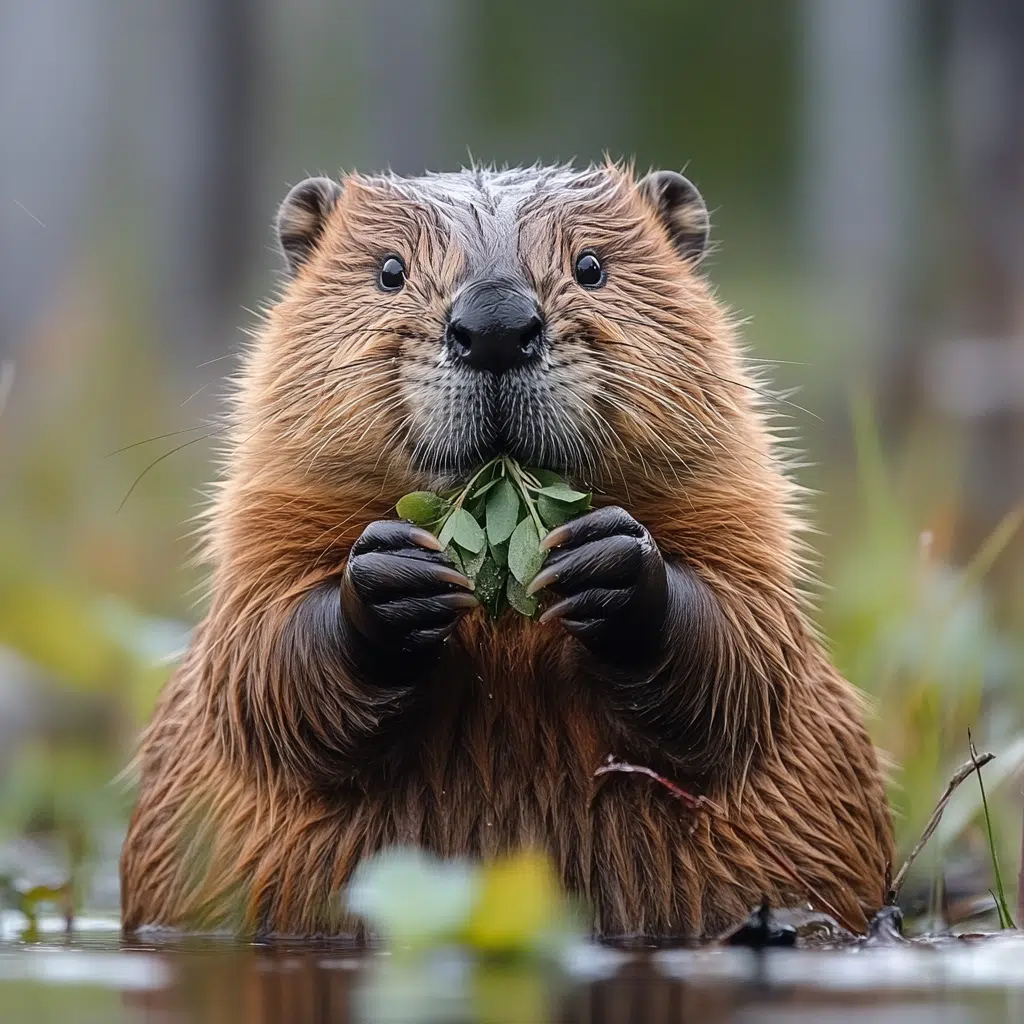 what do beavers eat