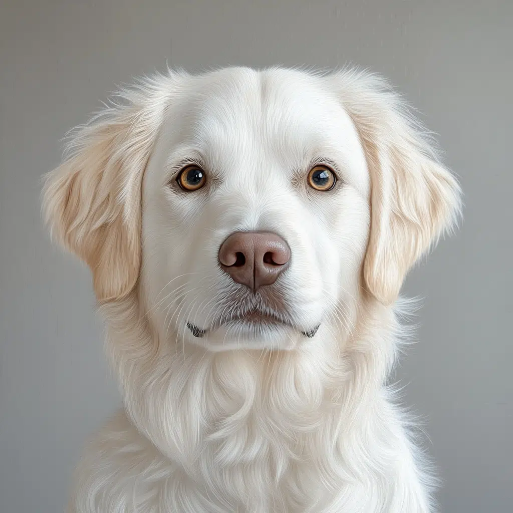 white golden retriever