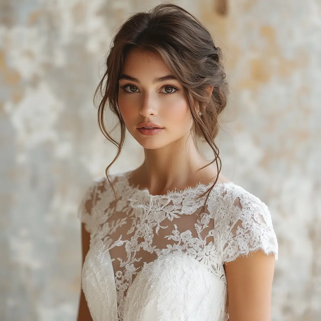 white wedding dress