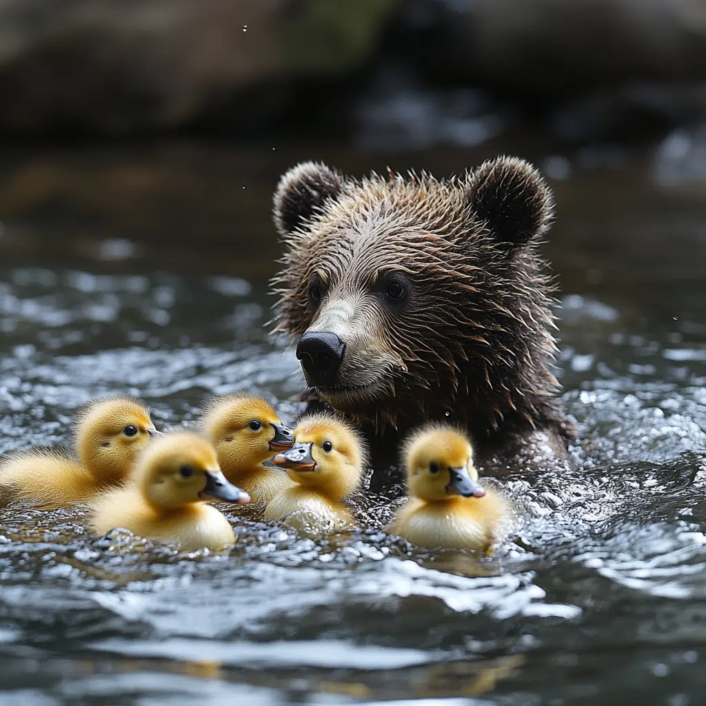 woodland park zoo bear eats ducklings