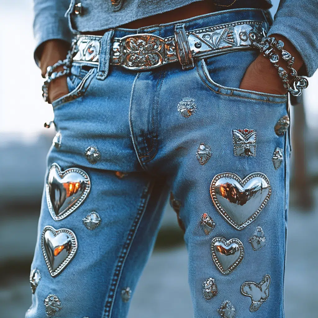 chrome heart jeans