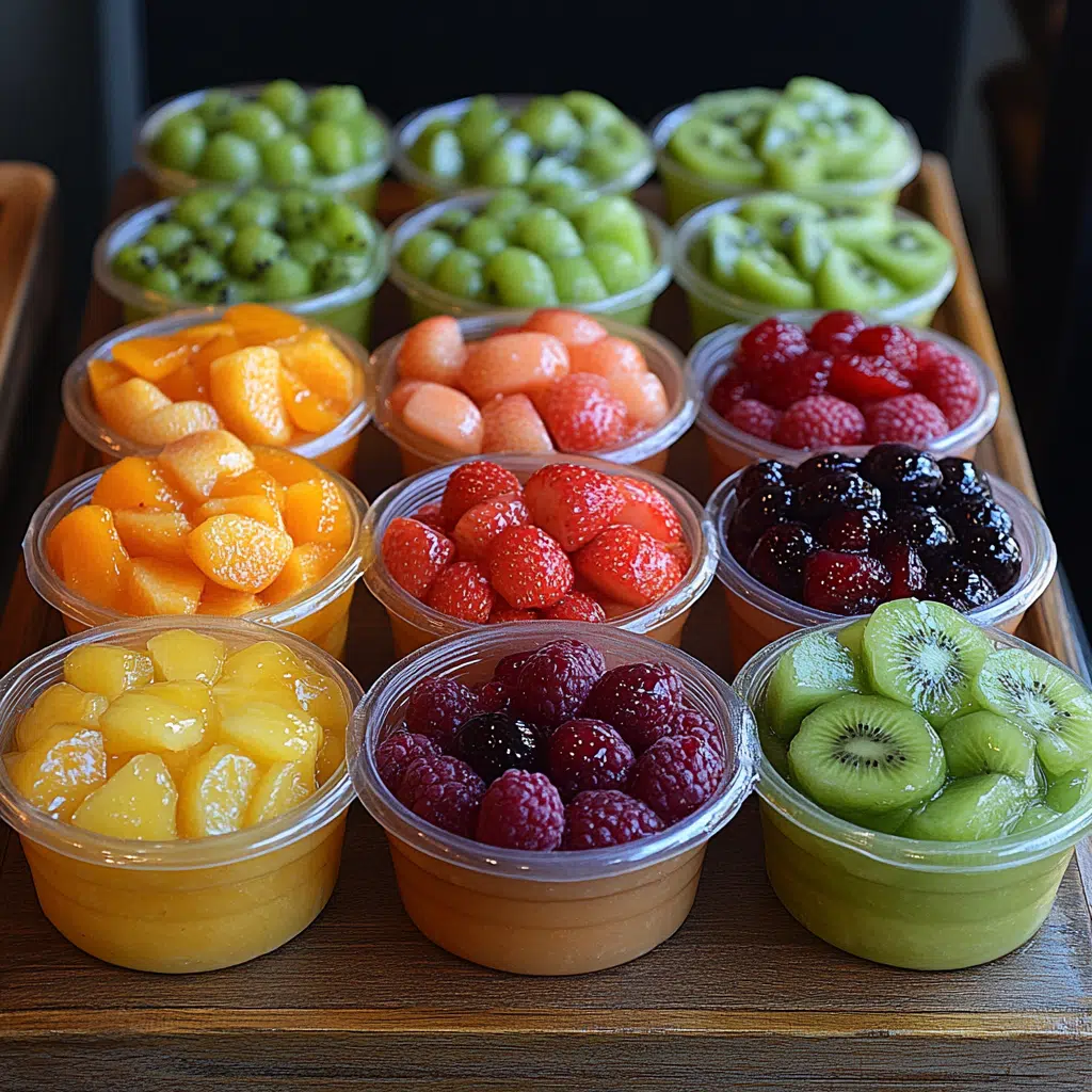 fruit cups