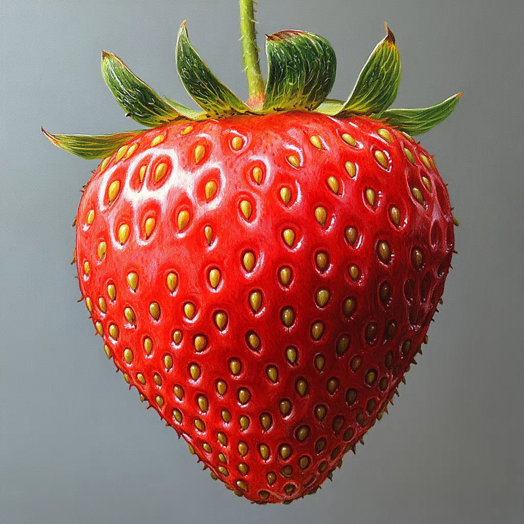 strawberry drawing