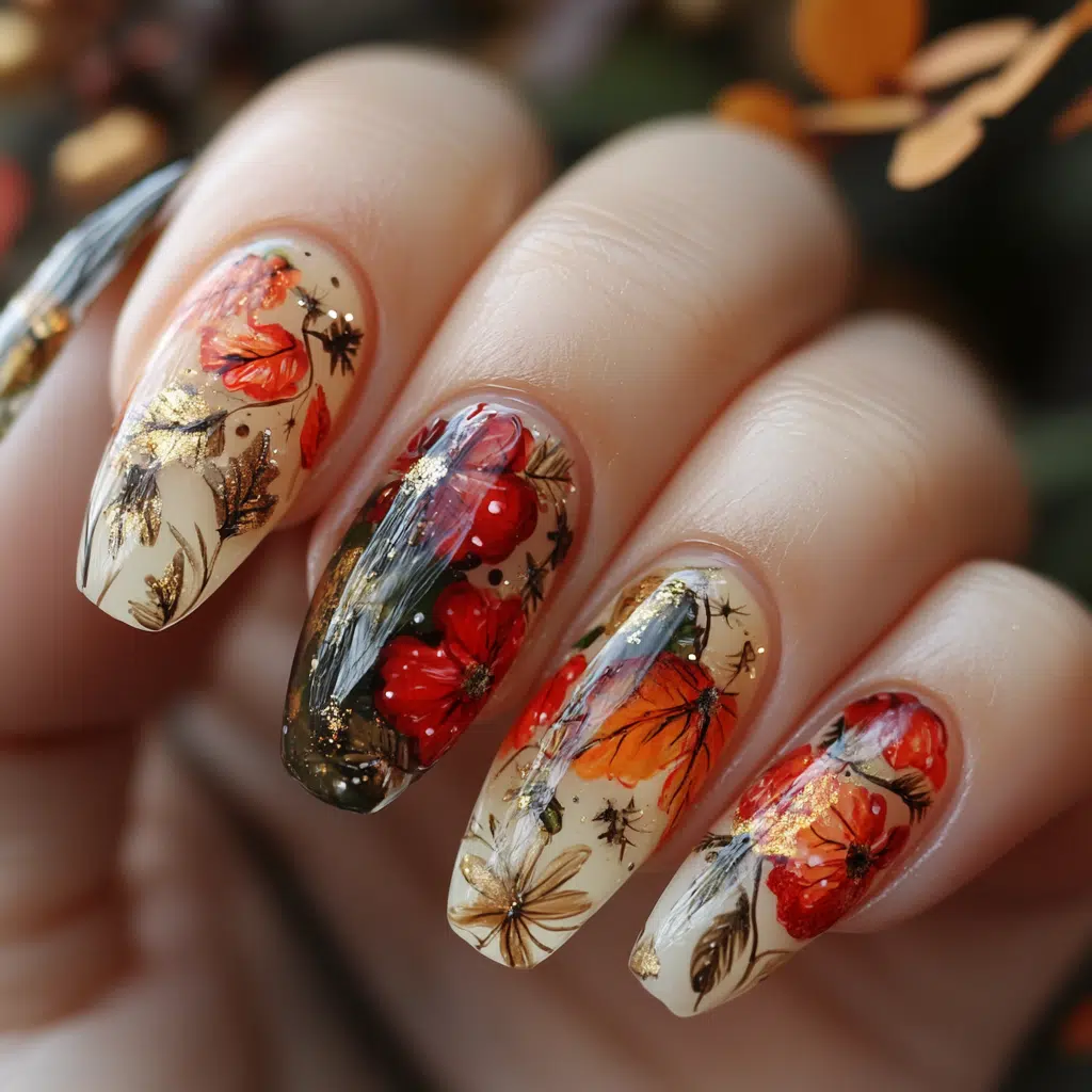 thanksgiving nails